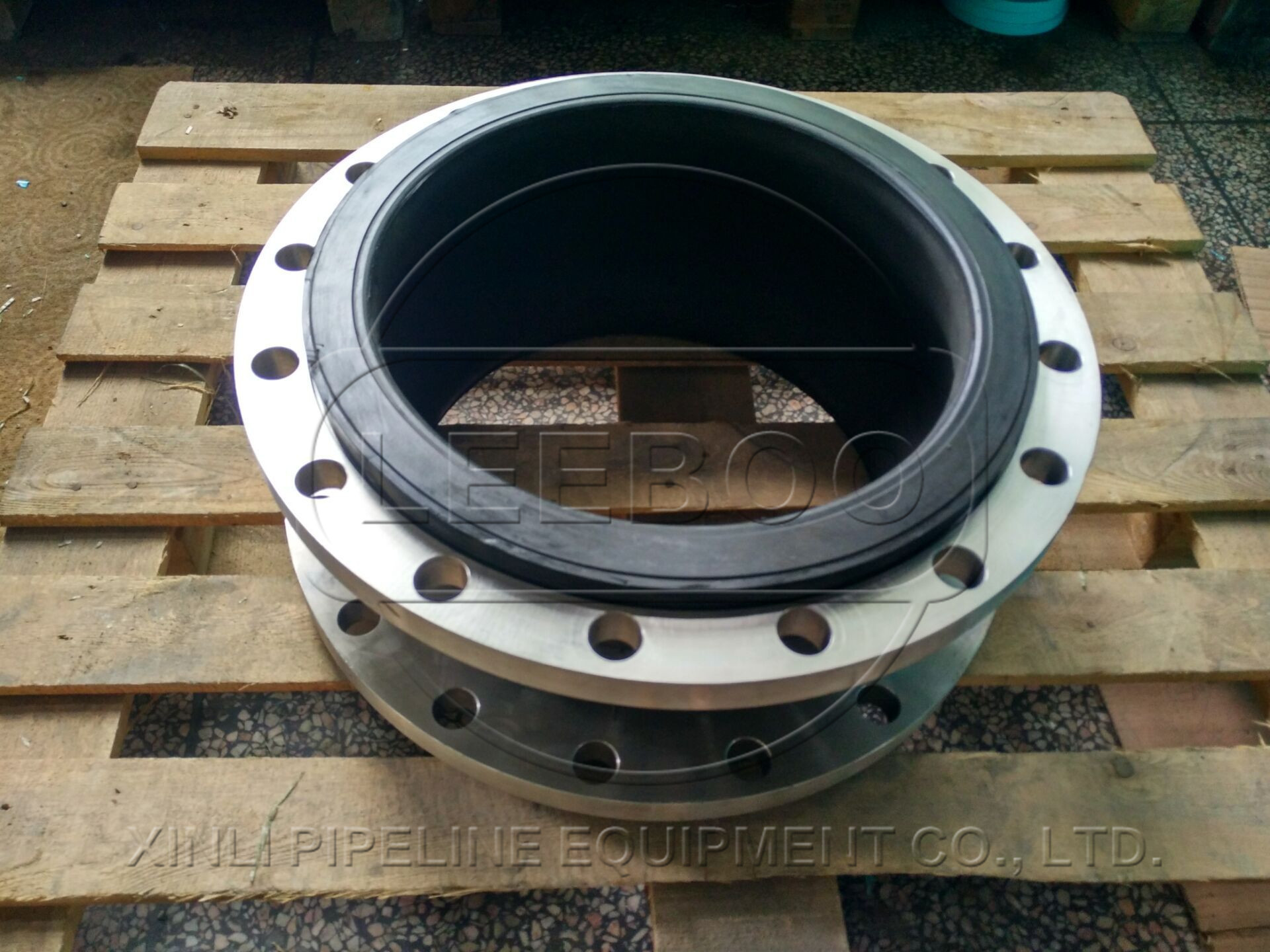 DN500<a href=http://www.xinligd.com target=_blank class=infotextkey>橡膠接頭</a>外貿發貨圖